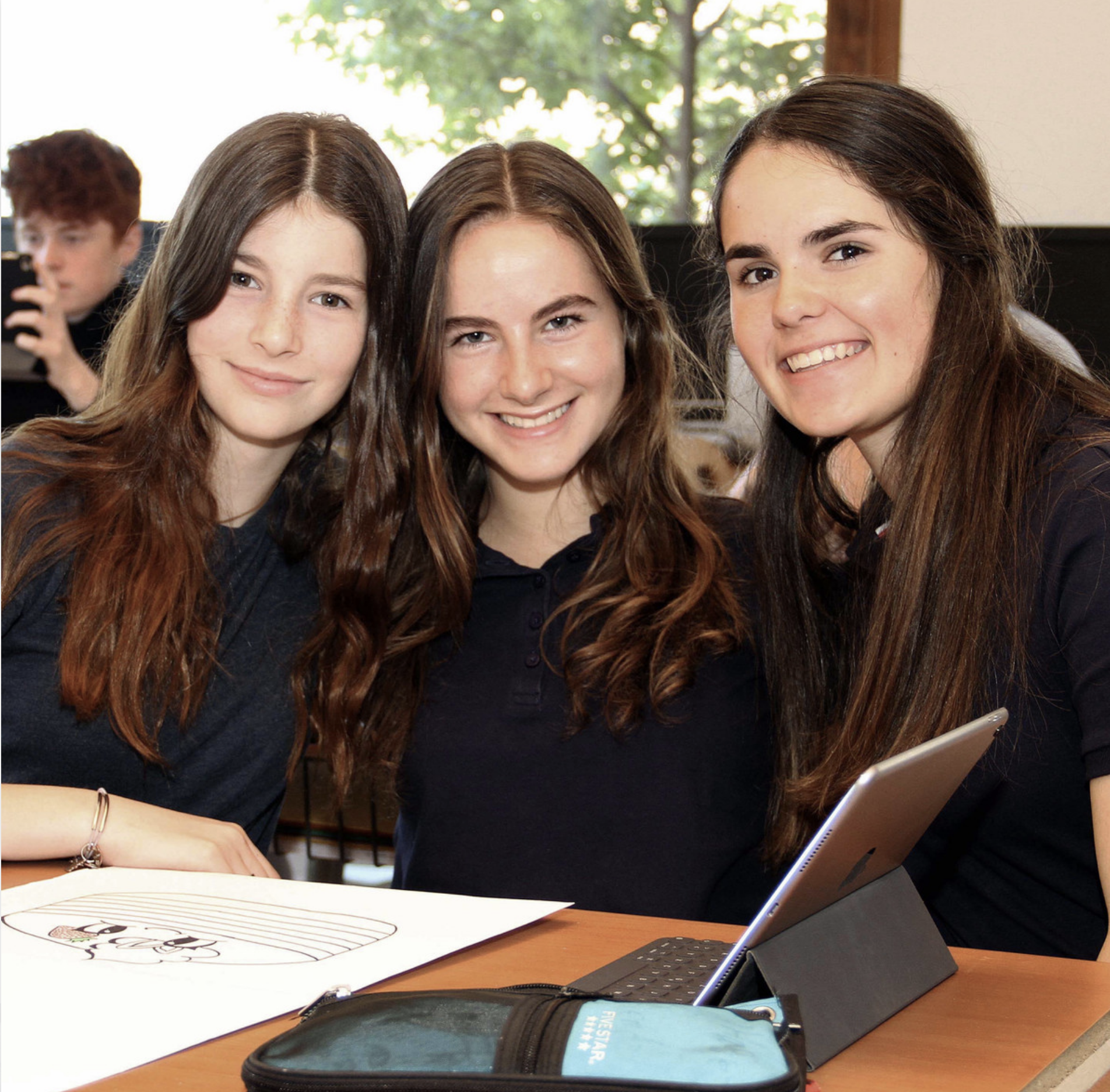 chicas de campamento